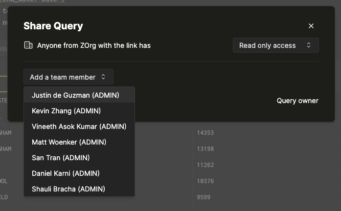 Добавление участника команды